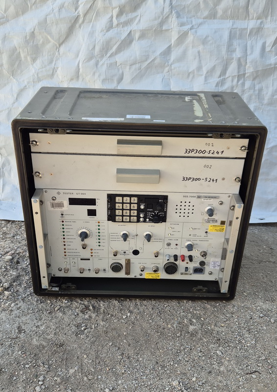 maquina pruebas militar tester caja metal 50x53x35 2u